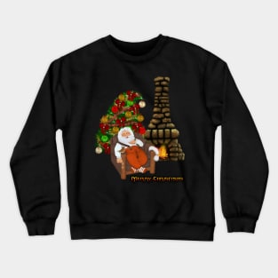 Sleeping Santa Claus Crewneck Sweatshirt